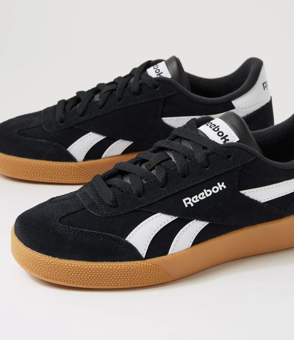 REEBOK Smash Edge W Black White Gum Sneakers