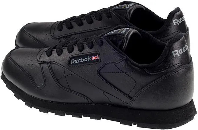 Reebok Trainers Juniors Classic Leather Black Black