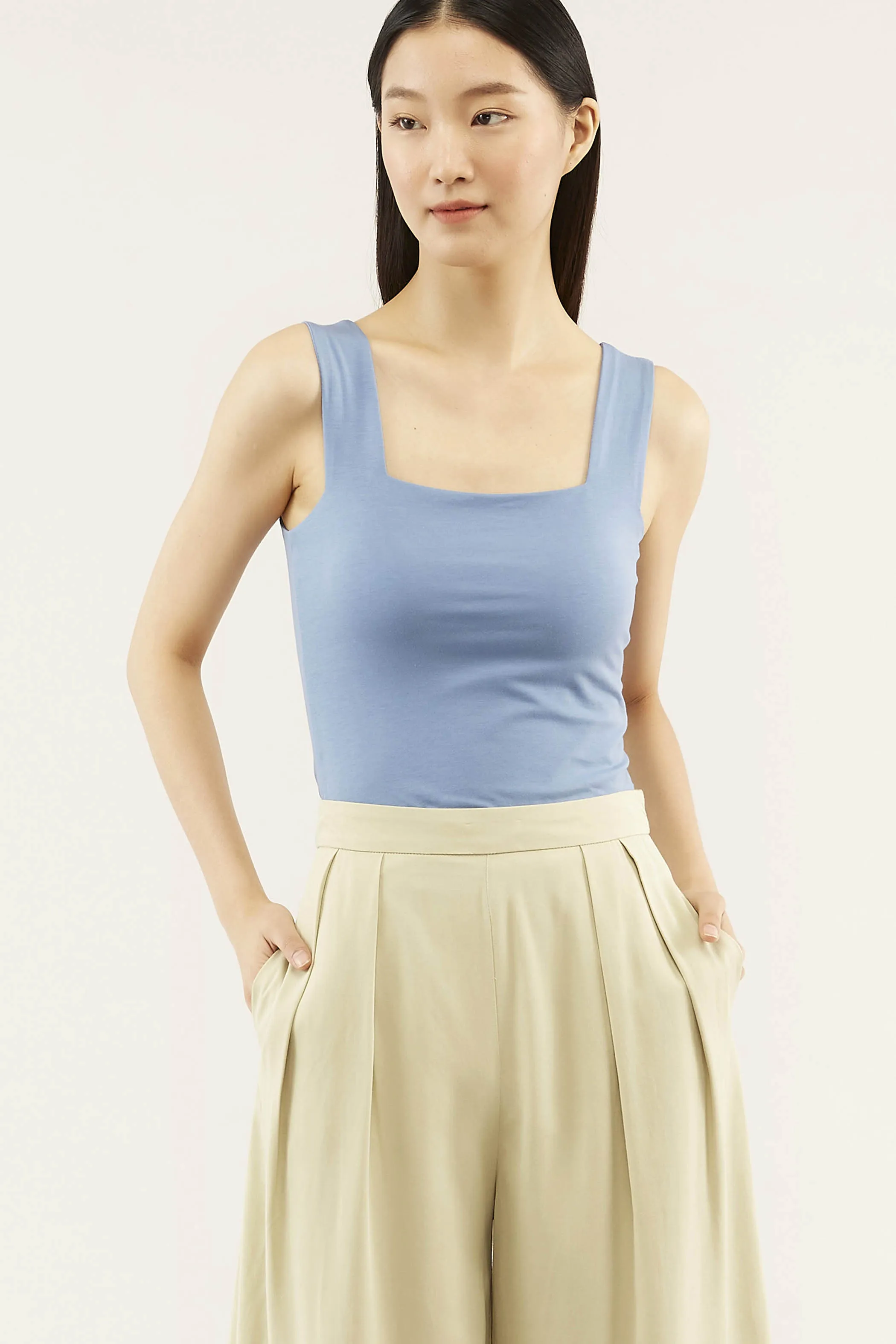 Ruth Square-neck Tank Top 