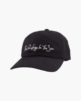 Salty Crew Refuge Dad Hat - Faded Black