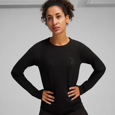 SEASONS Long Sleeve Women's Shirt | PUMA Black | PUMA SHOP ALL PUMA | PUMA 