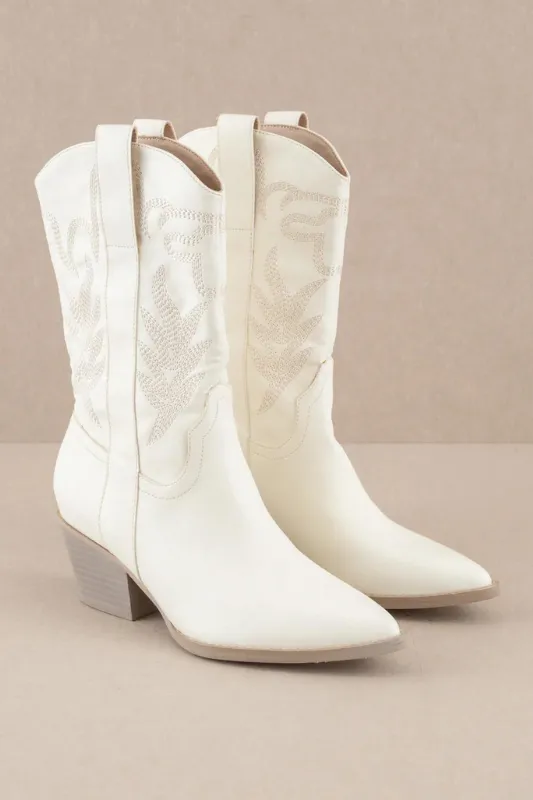 Sephira Western Boot - White