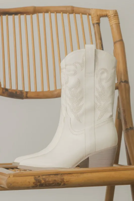 Sephira Western Boot - White