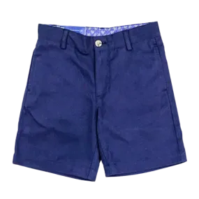 Short, Navy Twill