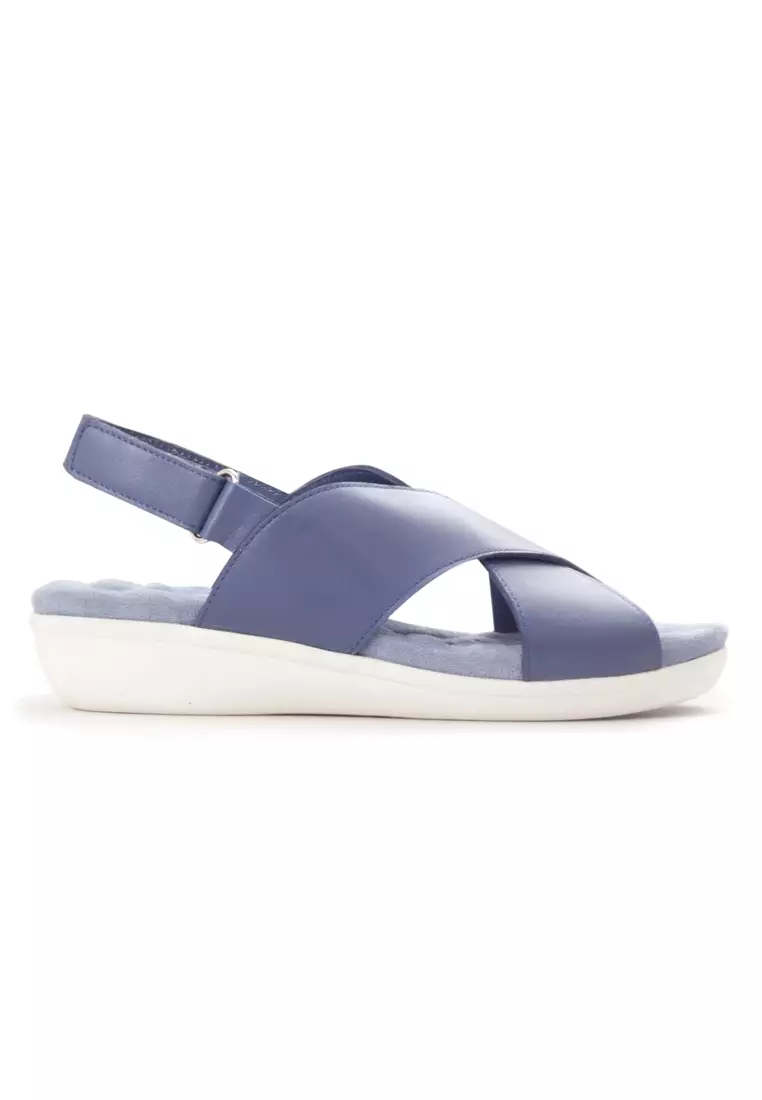 Shu Talk AMAZTEP Simple Leather Causal Comfy Sandals