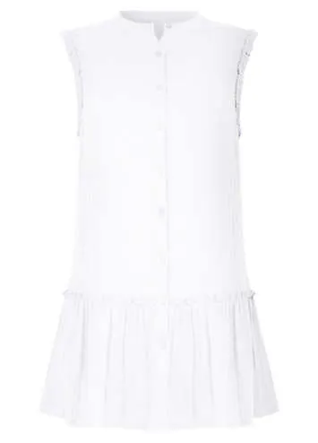 Sleeveless Cotton Tunic by Joe Browns | Look Again