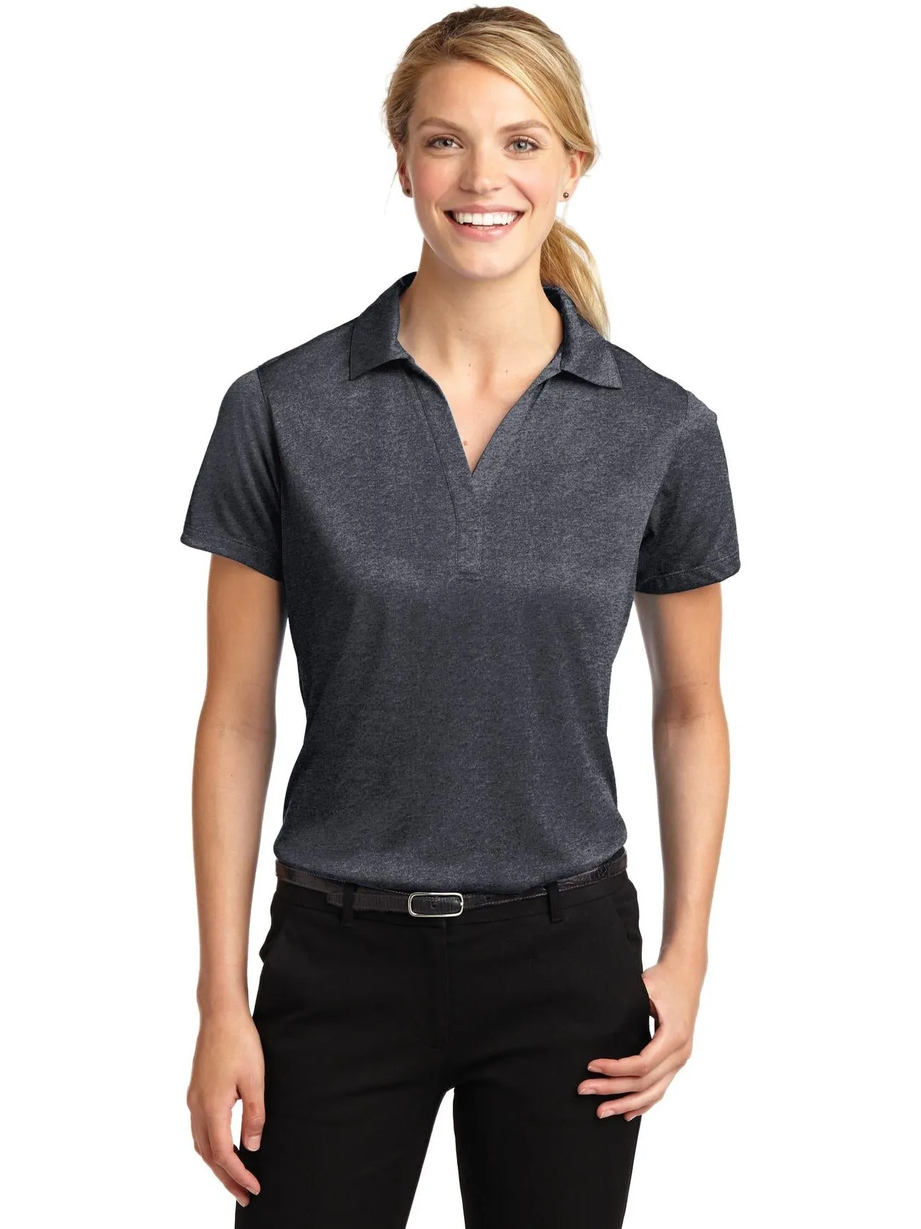 Sport-TekLadies Heather Contender Polo