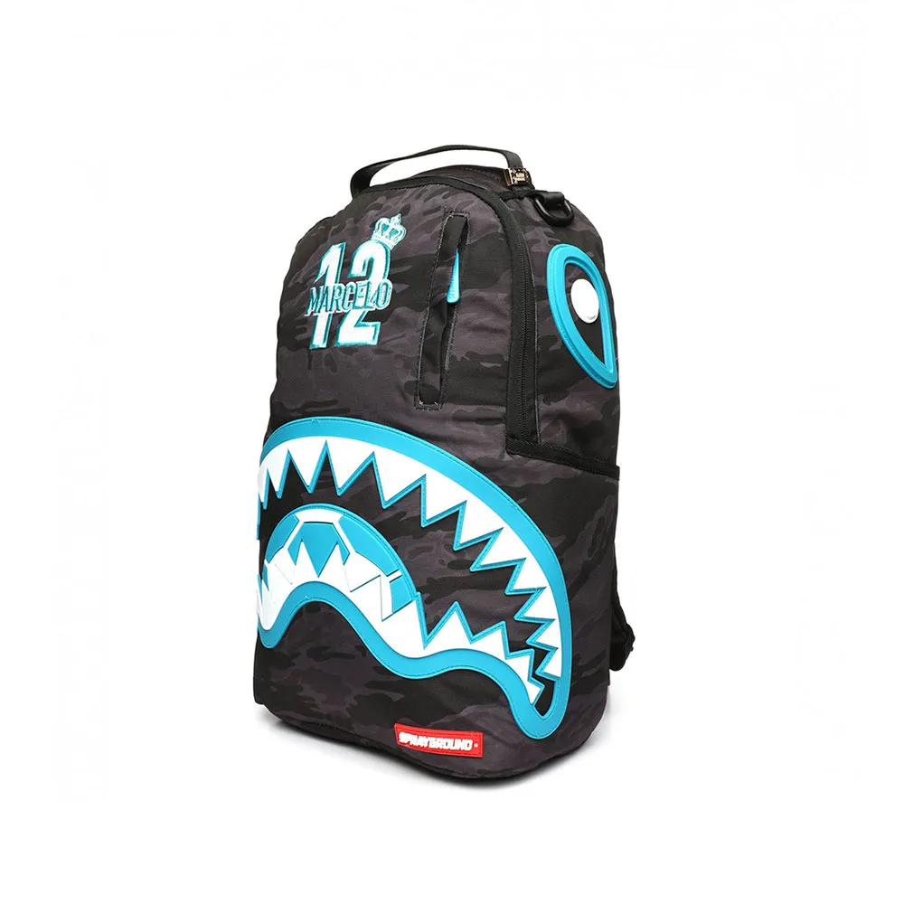 Sprayground Marcelo Blue Rubber Shark 910B1871NSZ Backpack