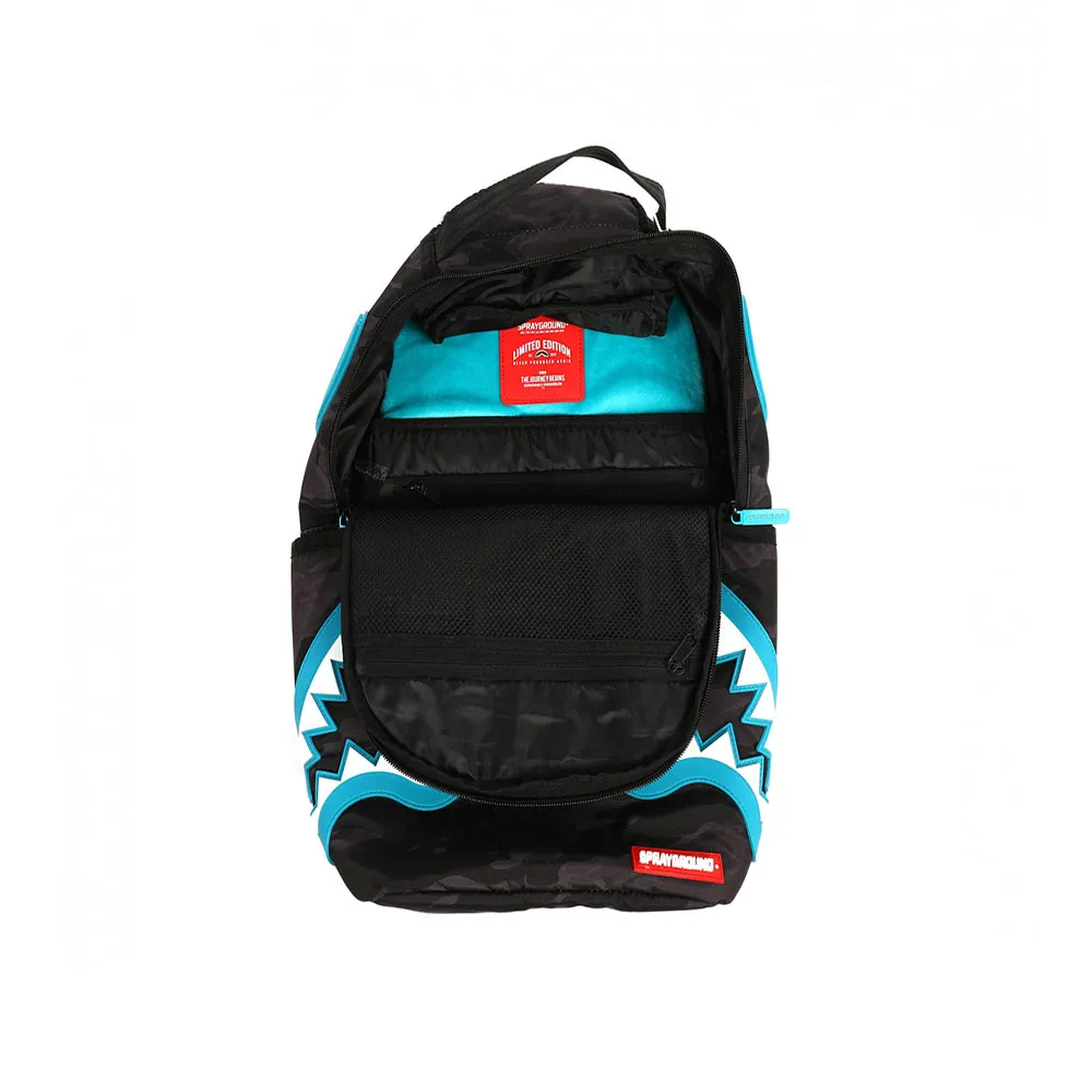 Sprayground Marcelo Blue Rubber Shark 910B1871NSZ Backpack