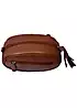 Storm London Aurora Brown Leather Cross Body Pebble Bag