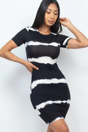 Stripe Midi Dress