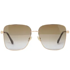 Sunglasses | Hester V01 Gold Sunglasses | Jimmy Choo