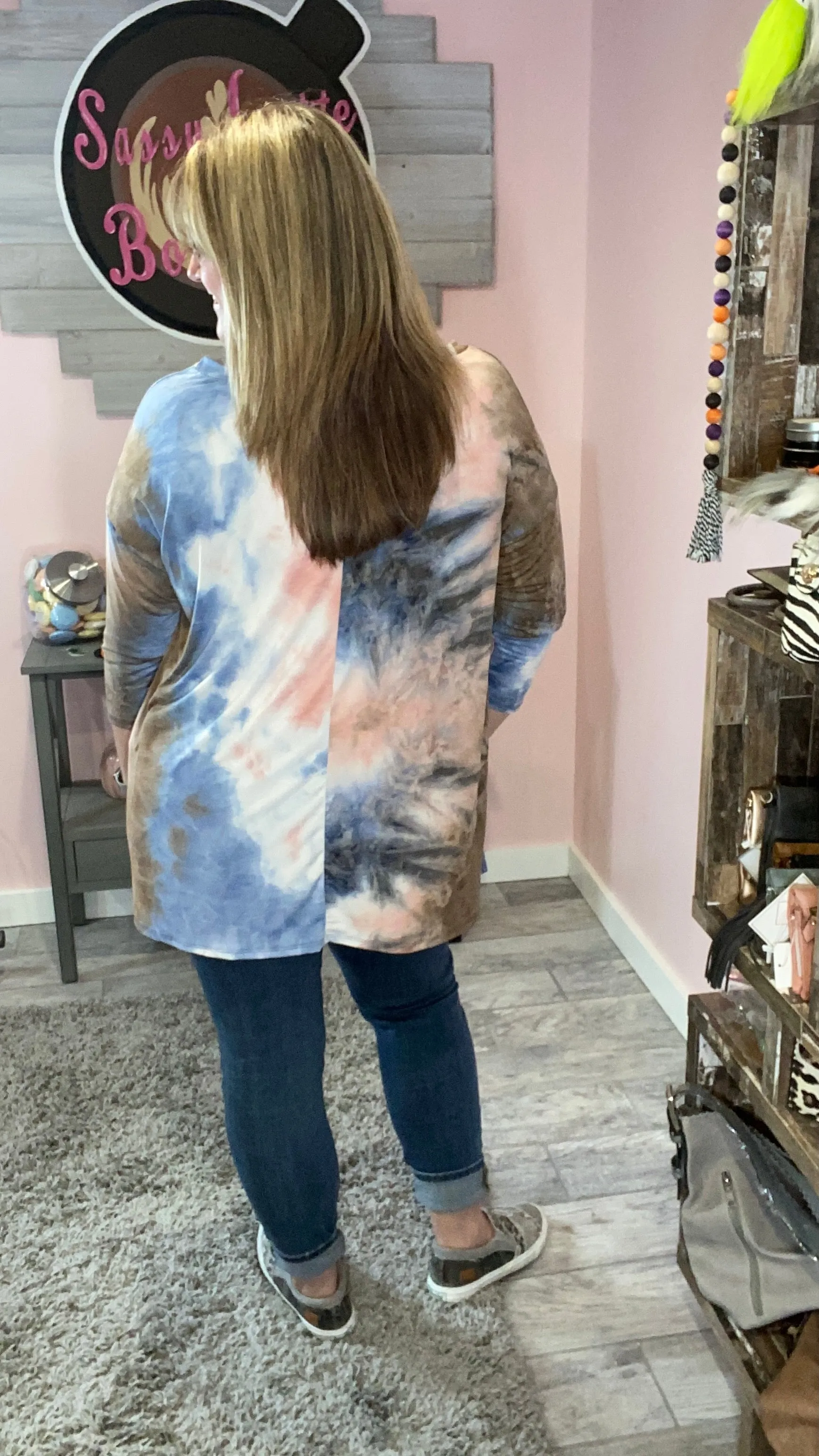 Sunset Tie Dye Tunic