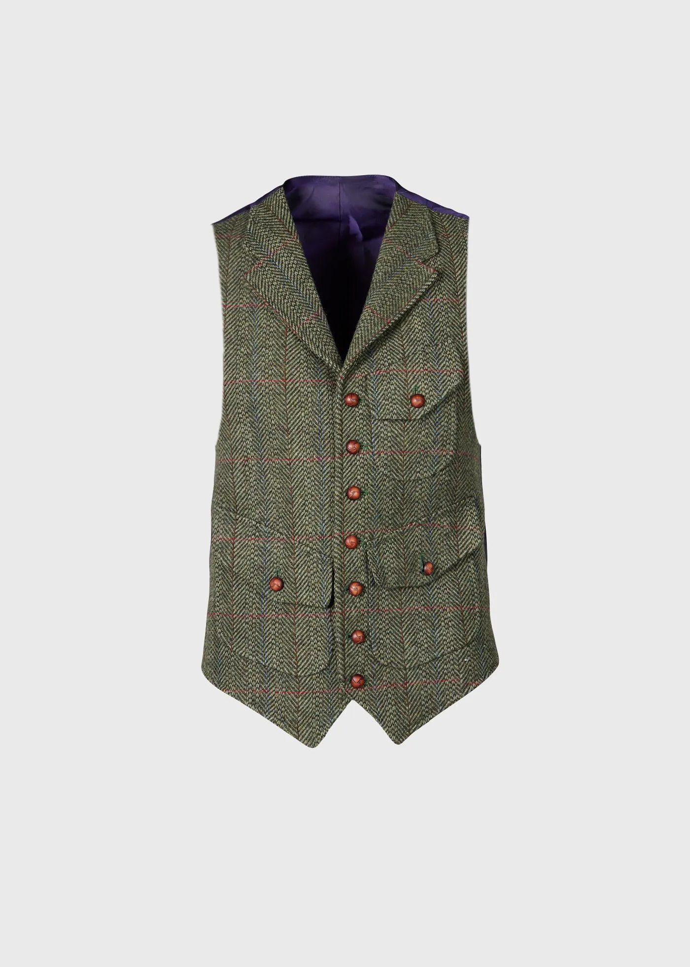 The Huntley Shetland Wool Vest