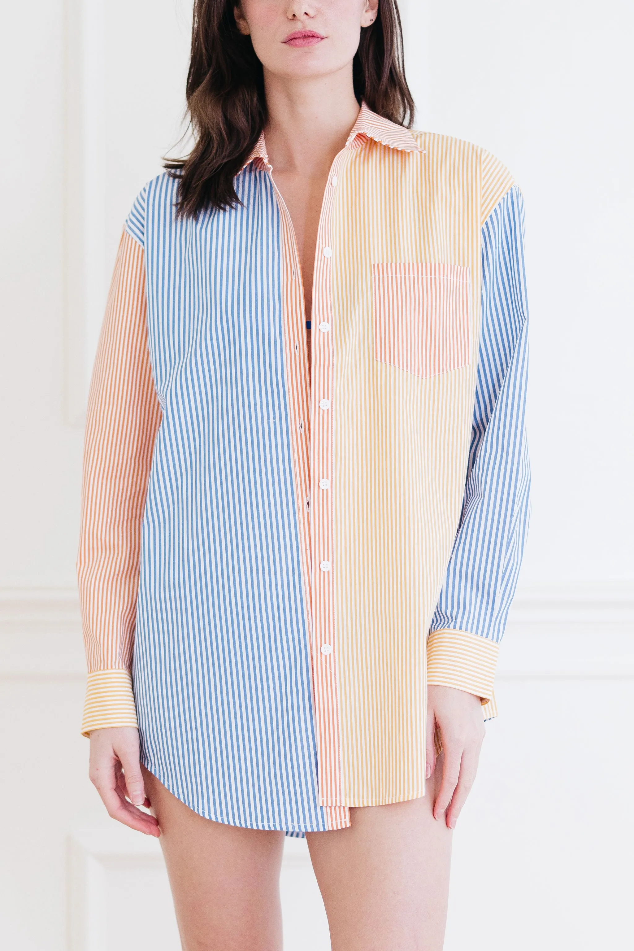 The Pacific Blue Oxford Tunic