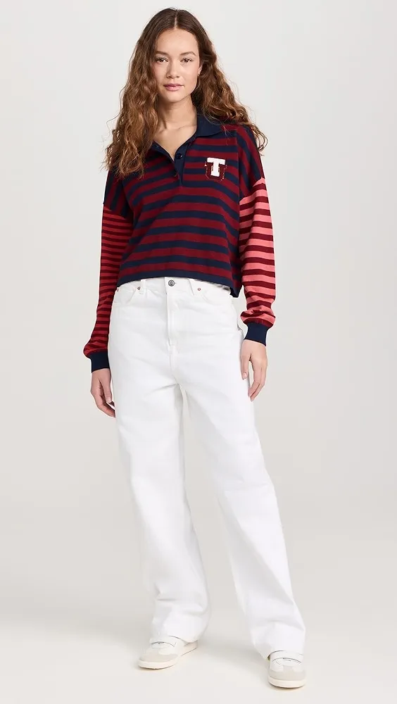 The Upside   Bamford Sloane Crop Polo 