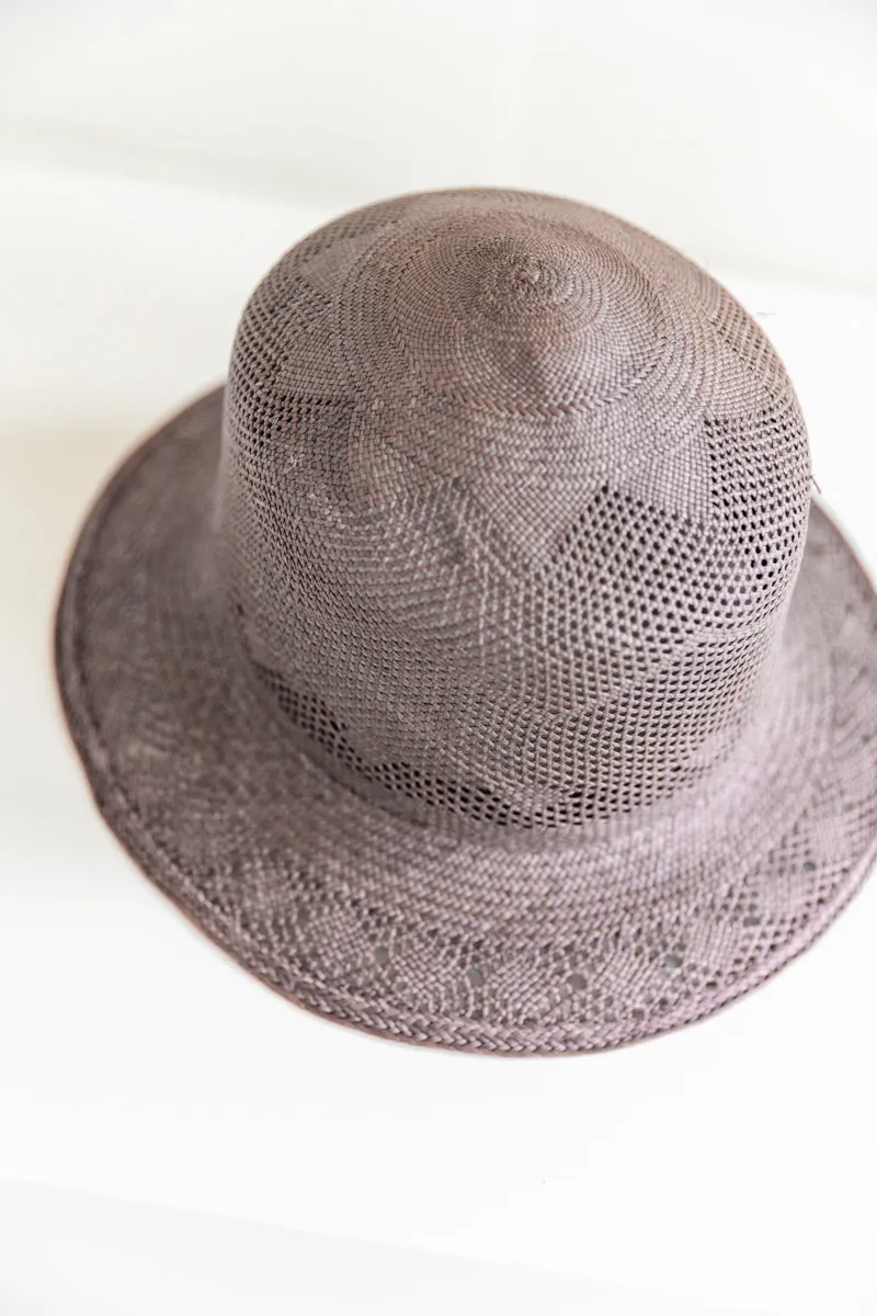 TRIPPER HAT IN PANAMA STRAW