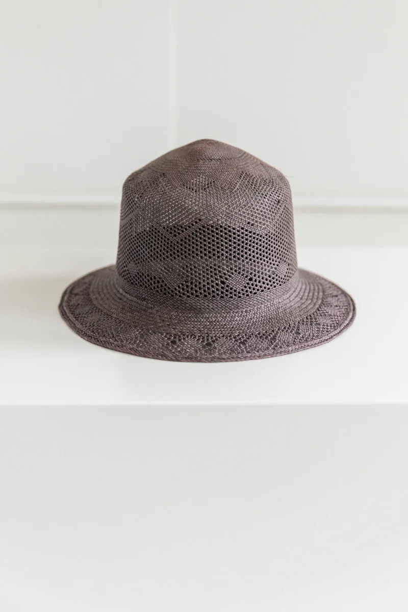 TRIPPER HAT IN PANAMA STRAW