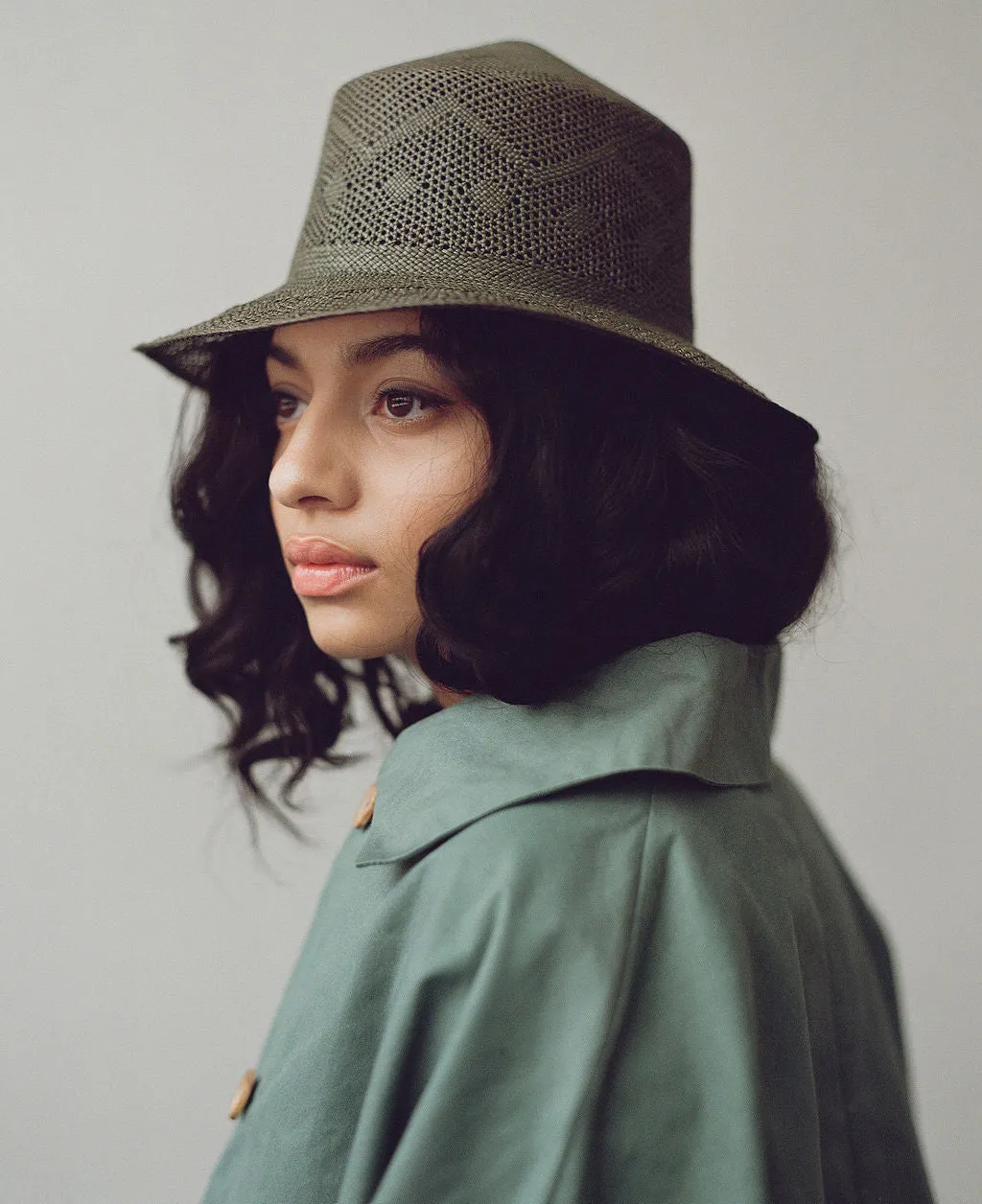 TRIPPER HAT IN PANAMA STRAW