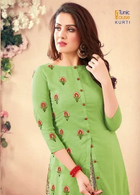 TUNIC HOUSE BRINGS SP VOL 2 FANCY LONG KURTI COLLECTION