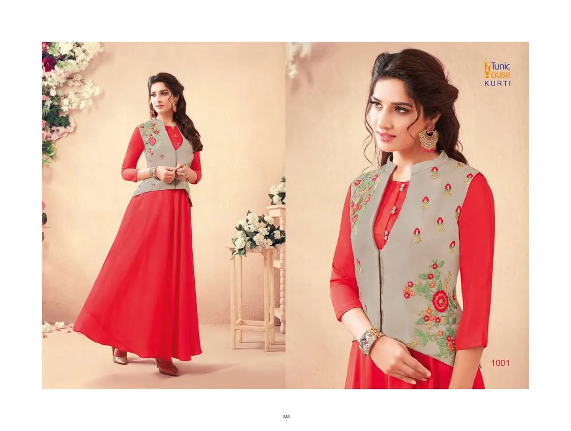 TUNIC HOUSE BRINGS SP VOL 2 FANCY LONG KURTI COLLECTION