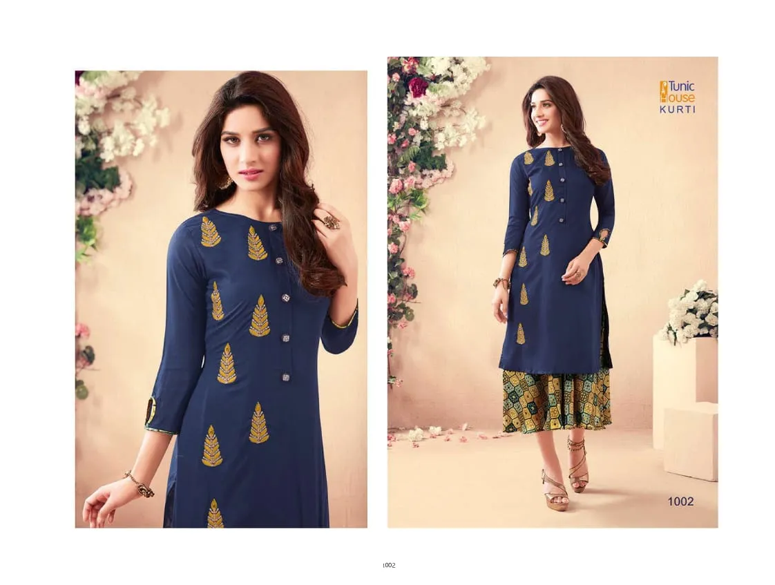 TUNIC HOUSE BRINGS SP VOL 2 FANCY LONG KURTI COLLECTION