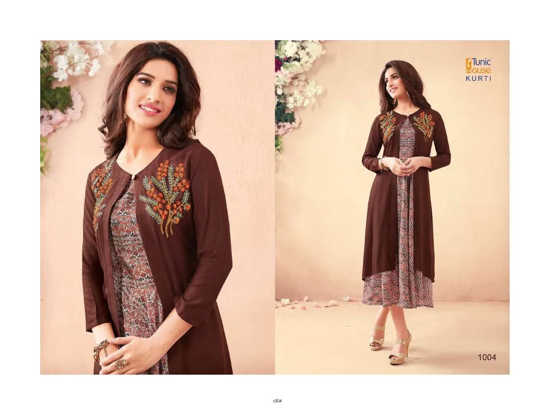 TUNIC HOUSE BRINGS SP VOL 2 FANCY LONG KURTI COLLECTION