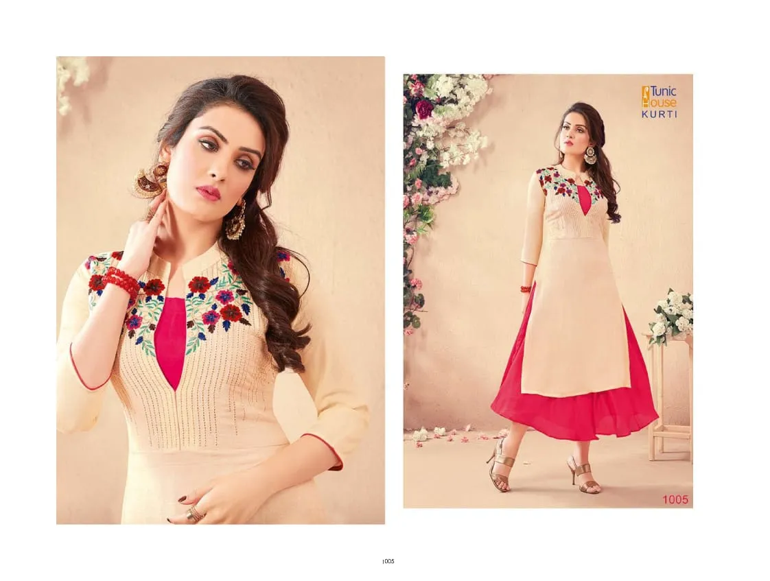 TUNIC HOUSE BRINGS SP VOL 2 FANCY LONG KURTI COLLECTION