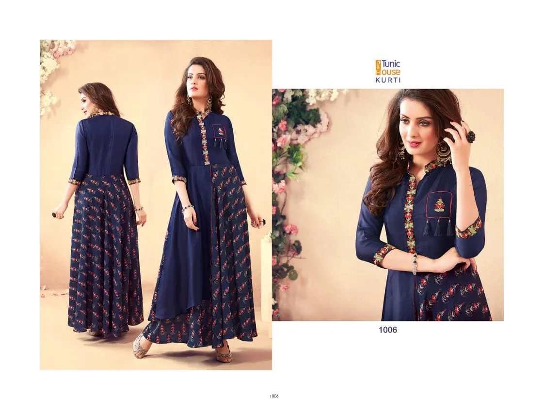 TUNIC HOUSE BRINGS SP VOL 2 FANCY LONG KURTI COLLECTION