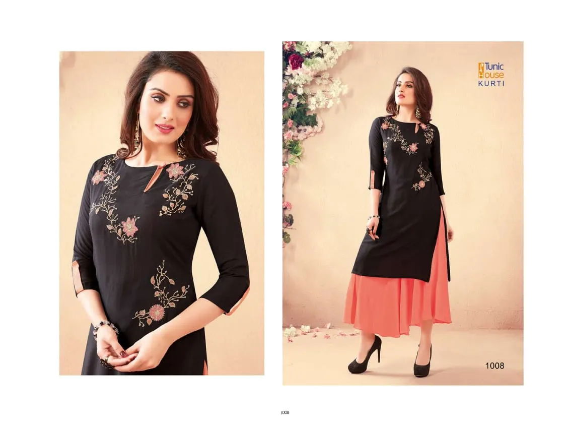 TUNIC HOUSE BRINGS SP VOL 2 FANCY LONG KURTI COLLECTION