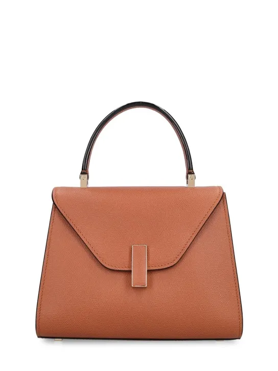 Valextra   Mini Iside grained leather bag 