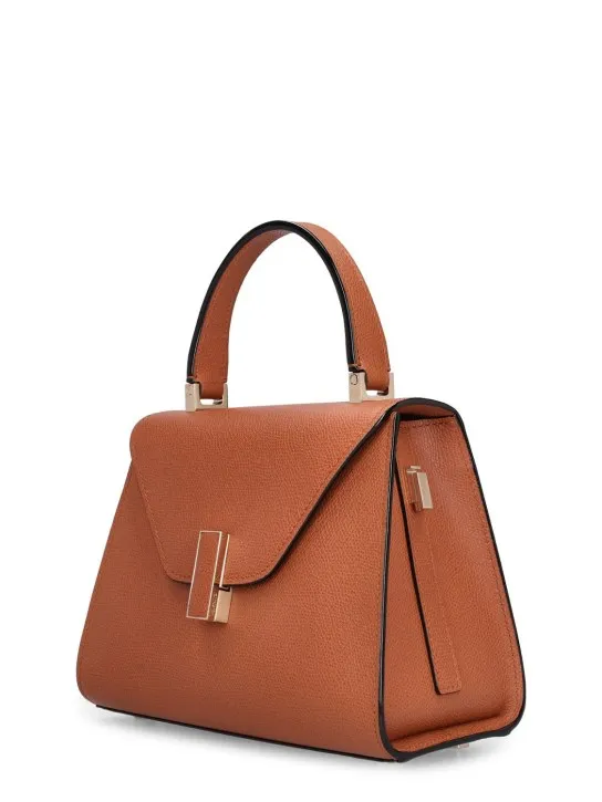 Valextra   Mini Iside grained leather bag 