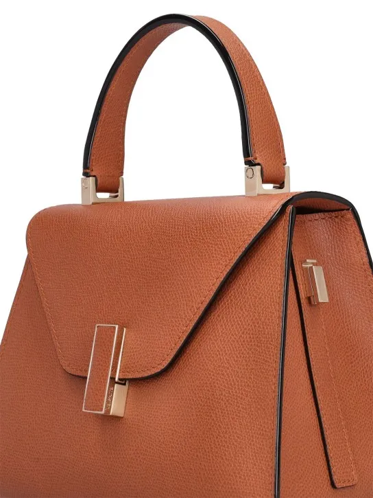 Valextra   Mini Iside grained leather bag 