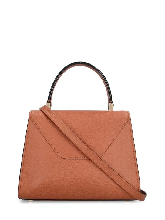 Valextra   Mini Iside grained leather bag 