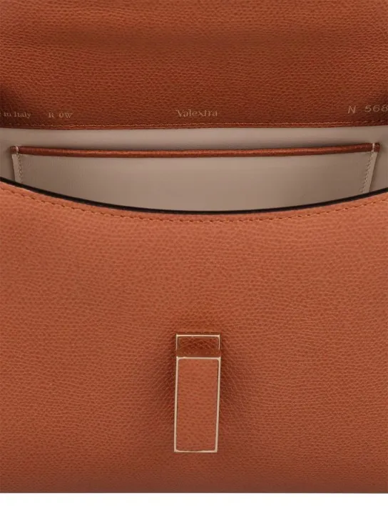 Valextra   Mini Iside grained leather bag 