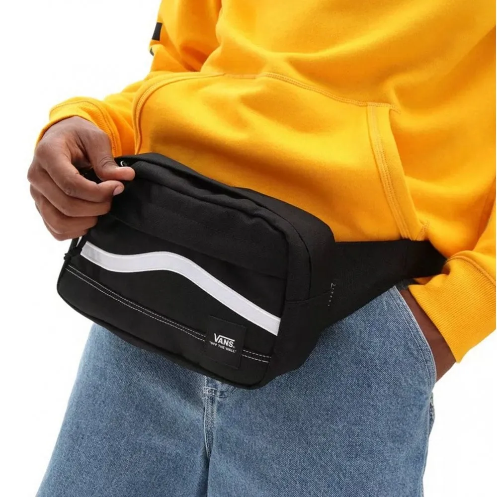 Vans Construct Cross Body Bag Black White