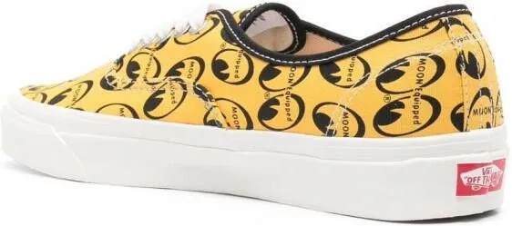 Vans eye-print low-top sneakers Yellow