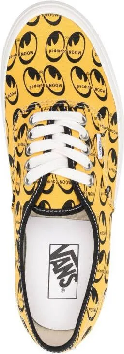 Vans eye-print low-top sneakers Yellow