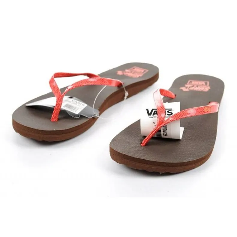 Vans Flip Flops W V0VC3F orange