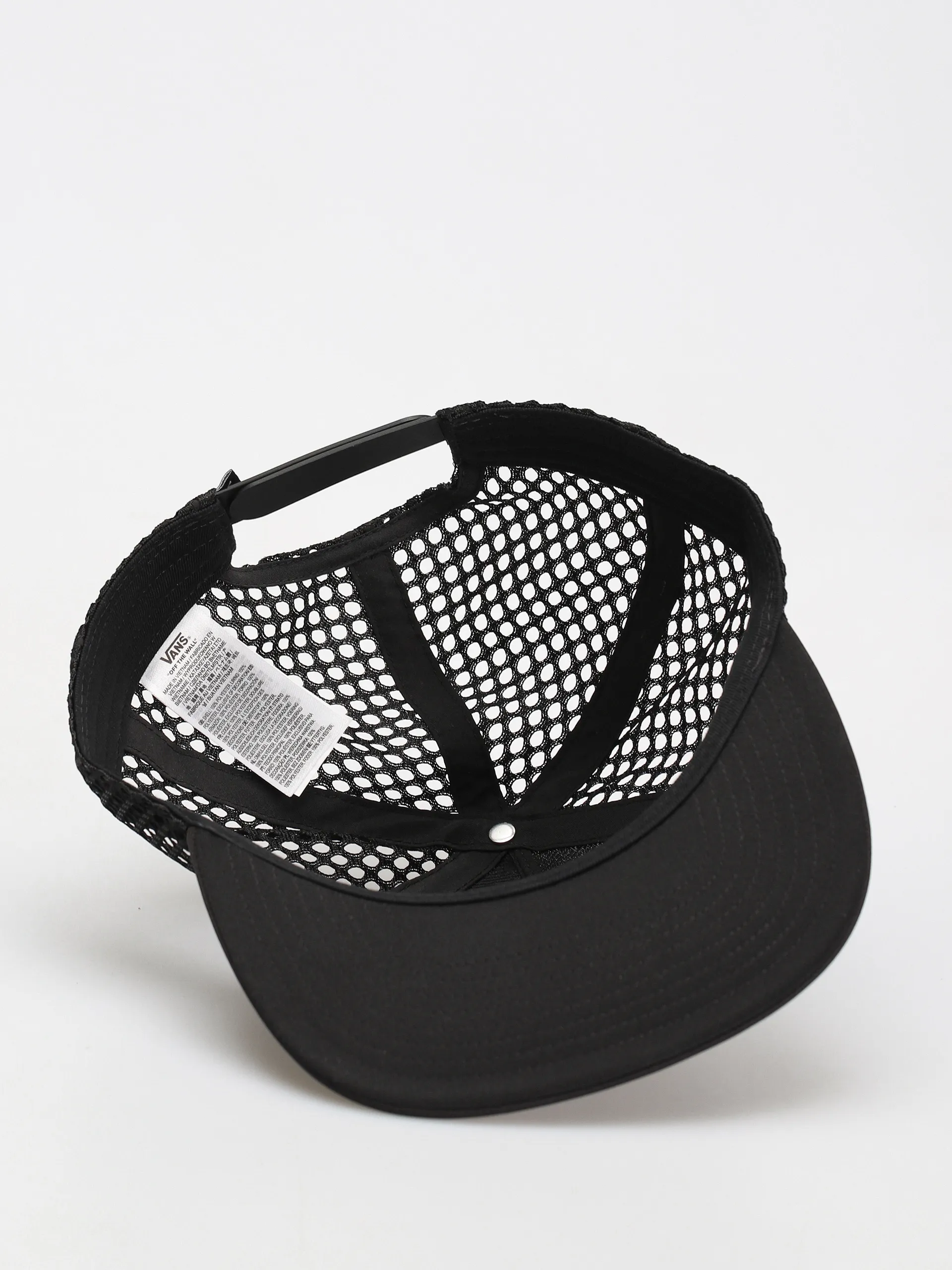 Vans Retro Unstructured Trucker Cap (black)