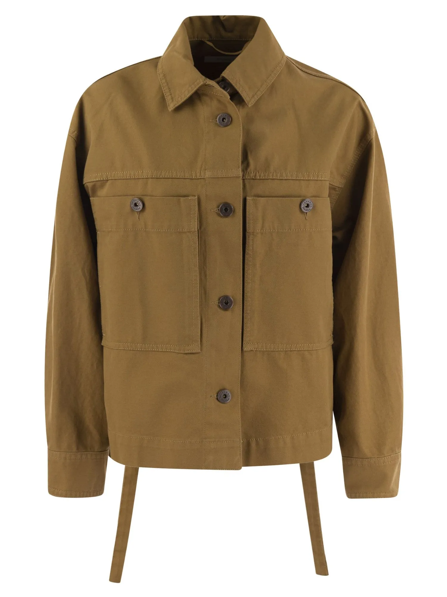 Weekend Max Mara    Weekend Max Mara Sampang Canvas Workwear Jacket