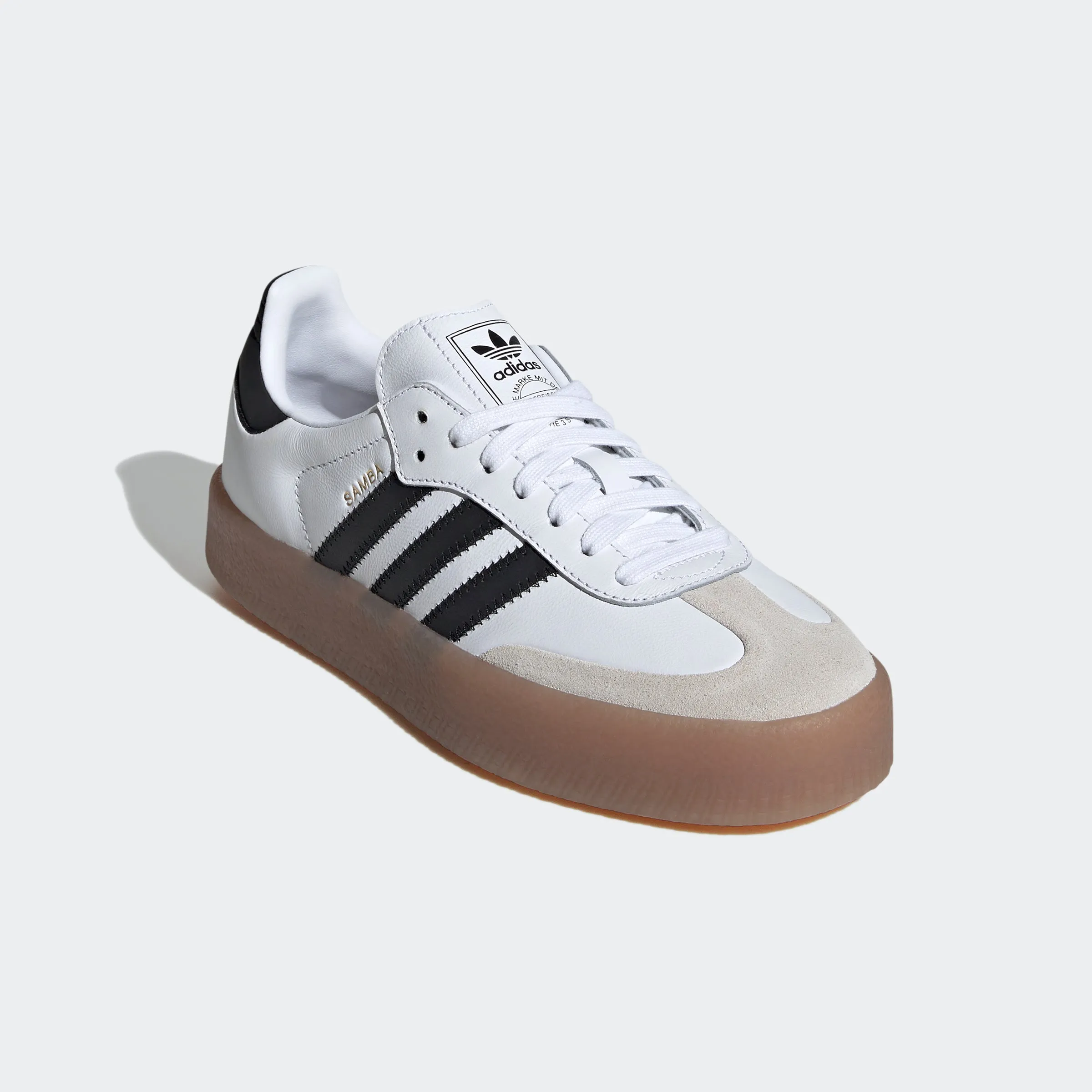 Women's adidas Originals Sambae Shoes White Black