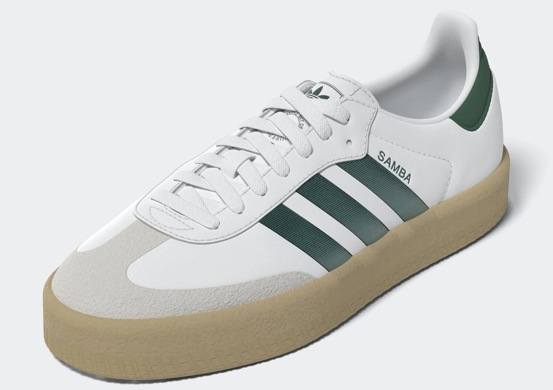 Women's adidas Originals Sambae Shoes White Green