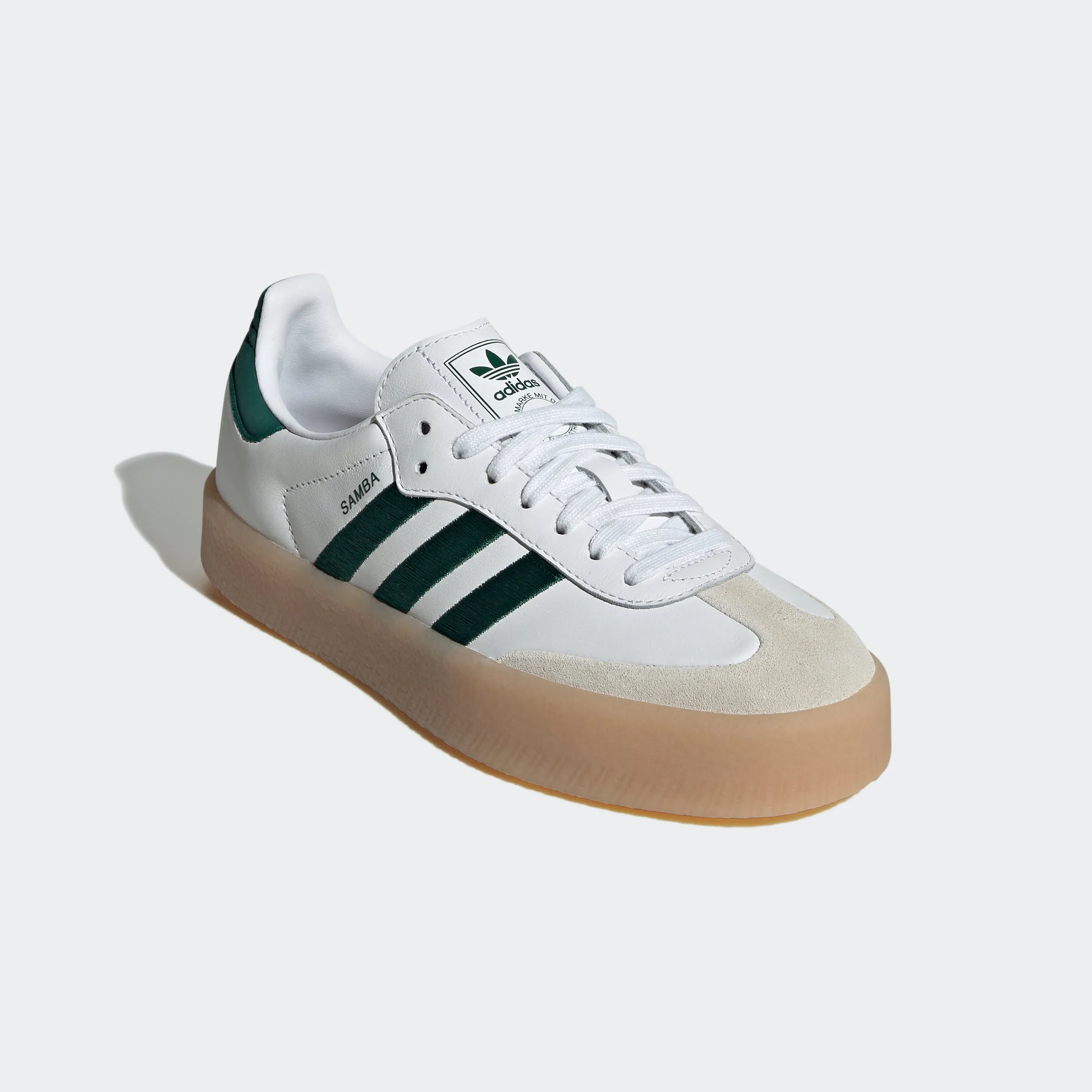 Women's adidas Originals Sambae Shoes White Green