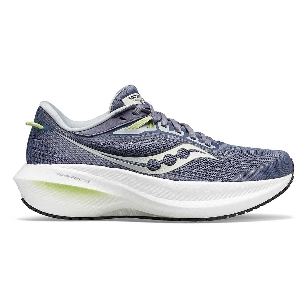 Women's  Triumph 21 Running Shoe - Iris/Fern - Regular (B)