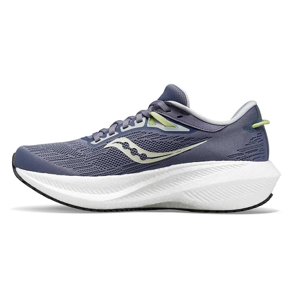 Women's  Triumph 21 Running Shoe - Iris/Fern - Regular (B)