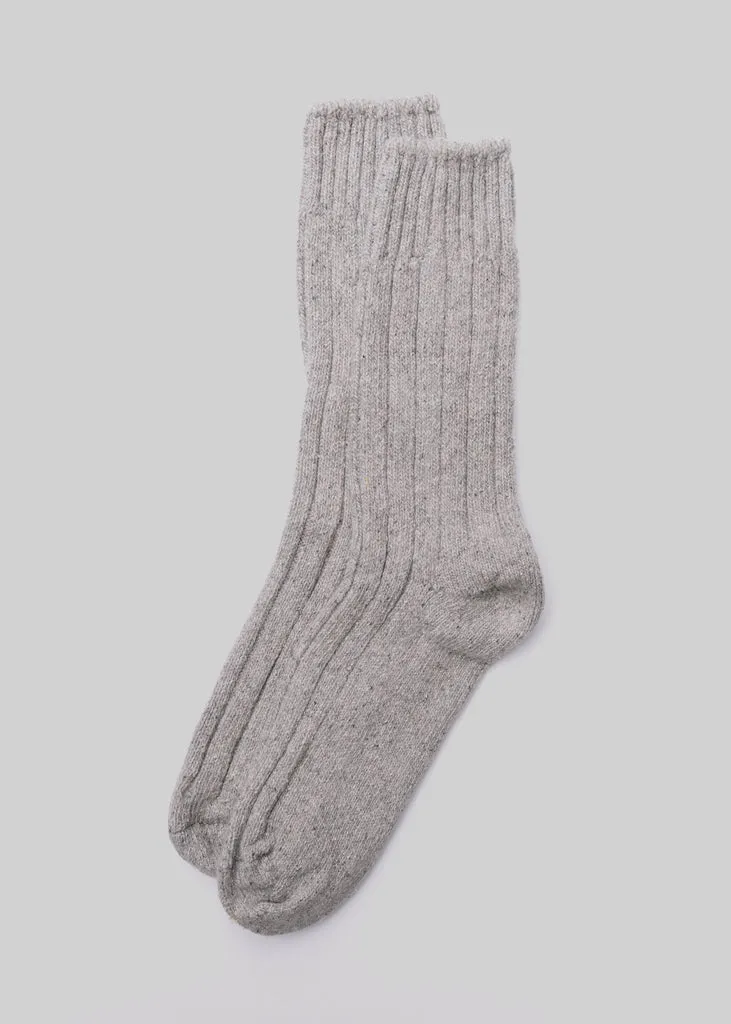 Women's Wool Silk Boot Sock