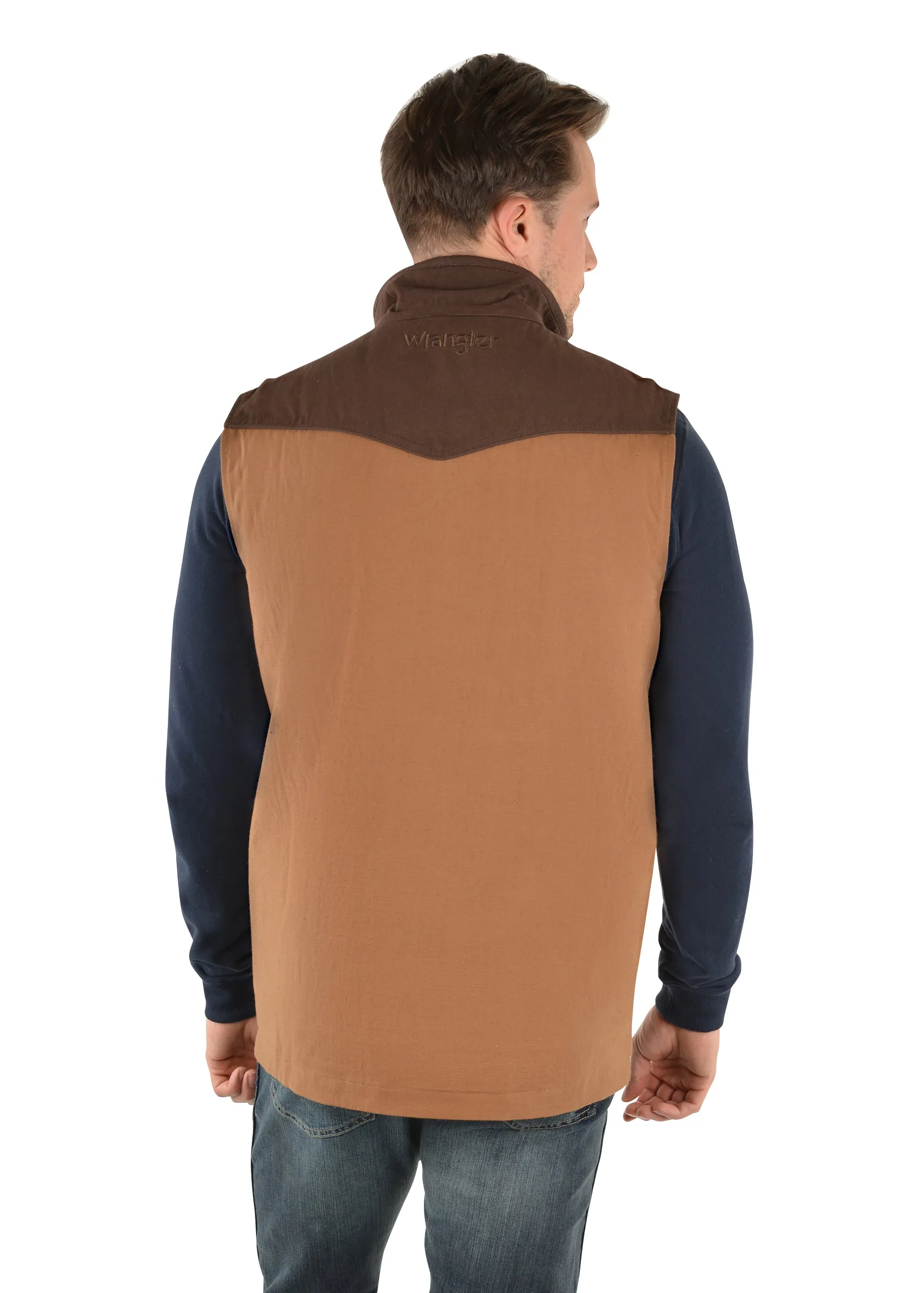 Wrangler USA Mens Ashton Vest - X3W1671930 - On Sale