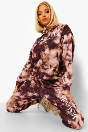 Ye Saint West Oversized Tie Dye Tracksuit