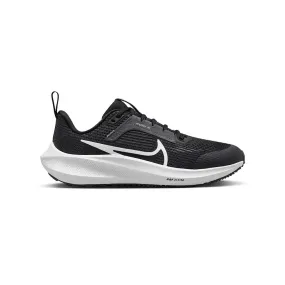 Youth Pegasus 40 Running Shoe  - Black/White/Iron Grey